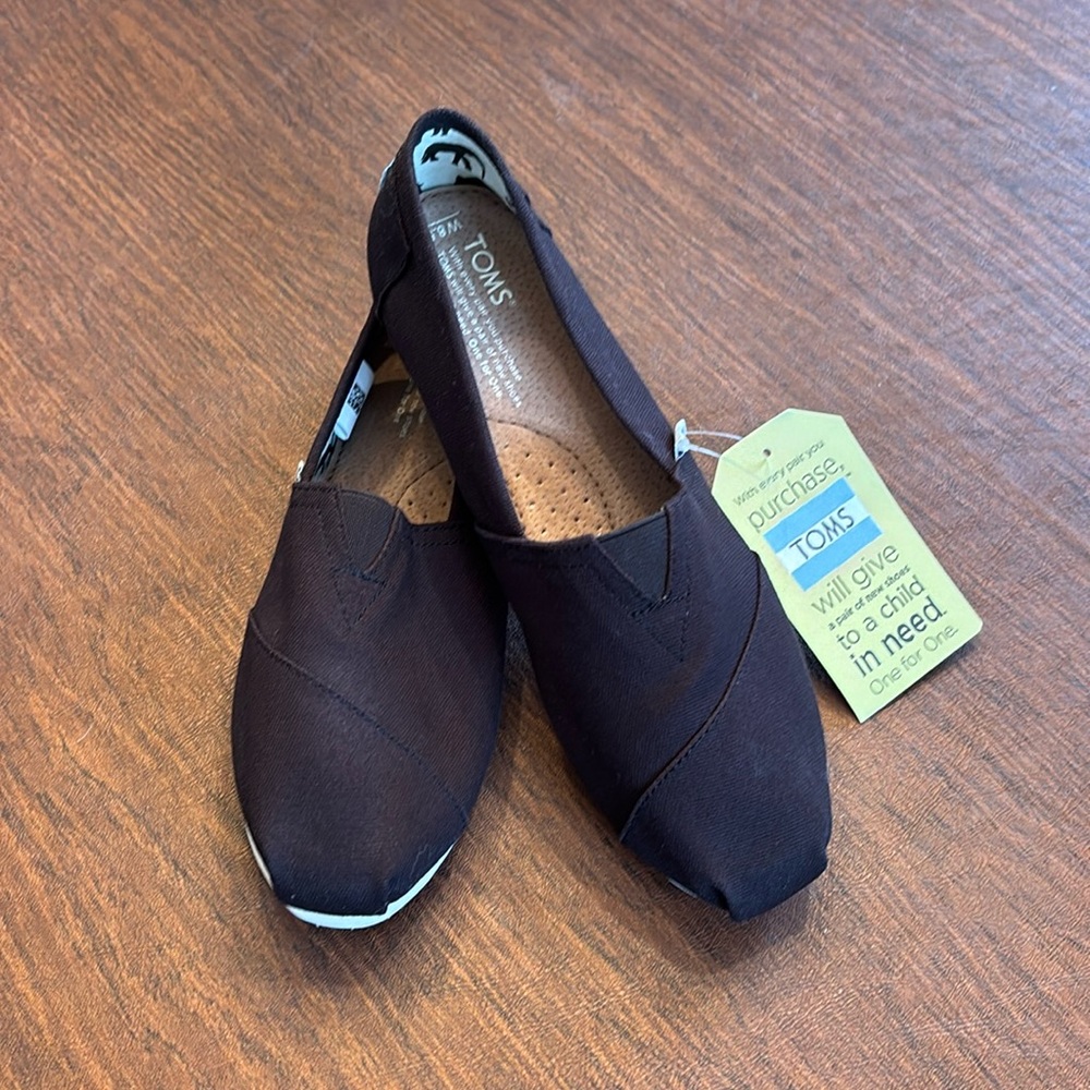 Toms Alpargata Solid Black Canvas Classic Shoe